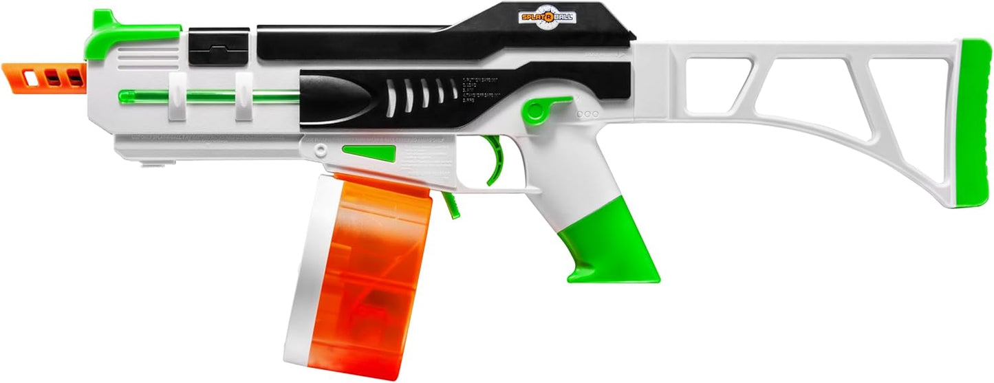 SplatRball Gel Ball Blaster Kit - Glow-in-the-Dark Water Bead Shooter | Shoots Up to 225 FPS