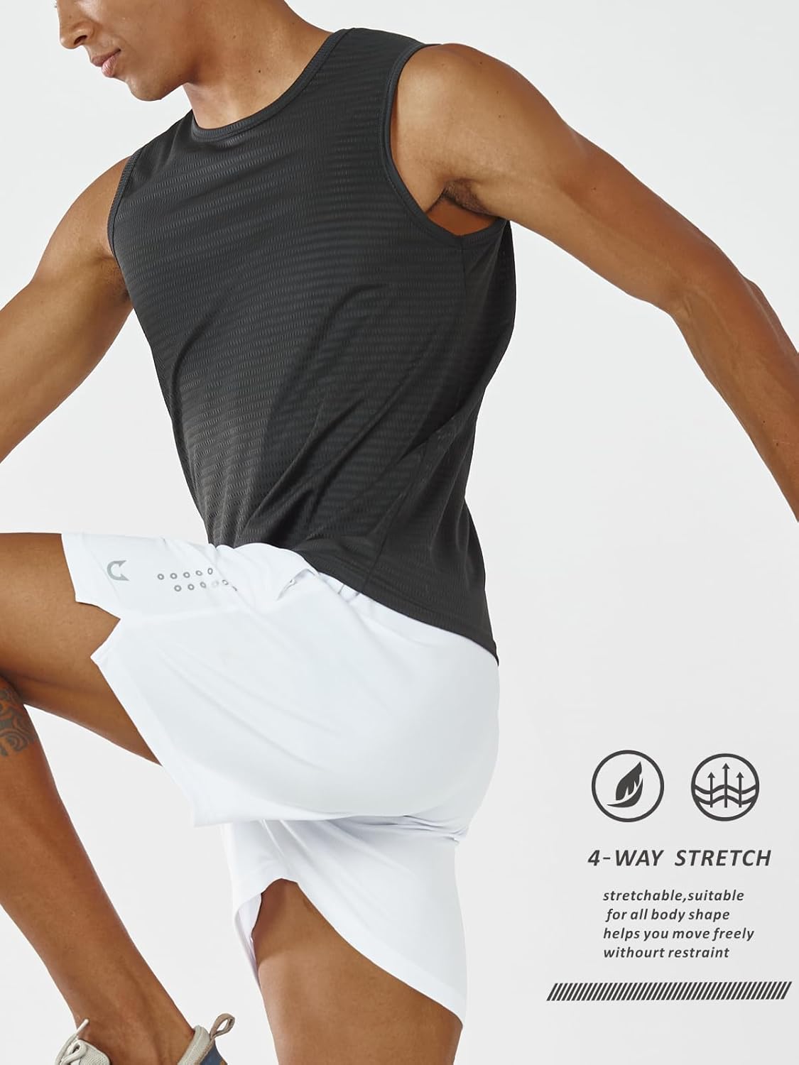 NORTHYARD Men's Athletic Basketball Shorts - Quick Dry Lightweight Mesh | 5"/7"/10" Sizes Available