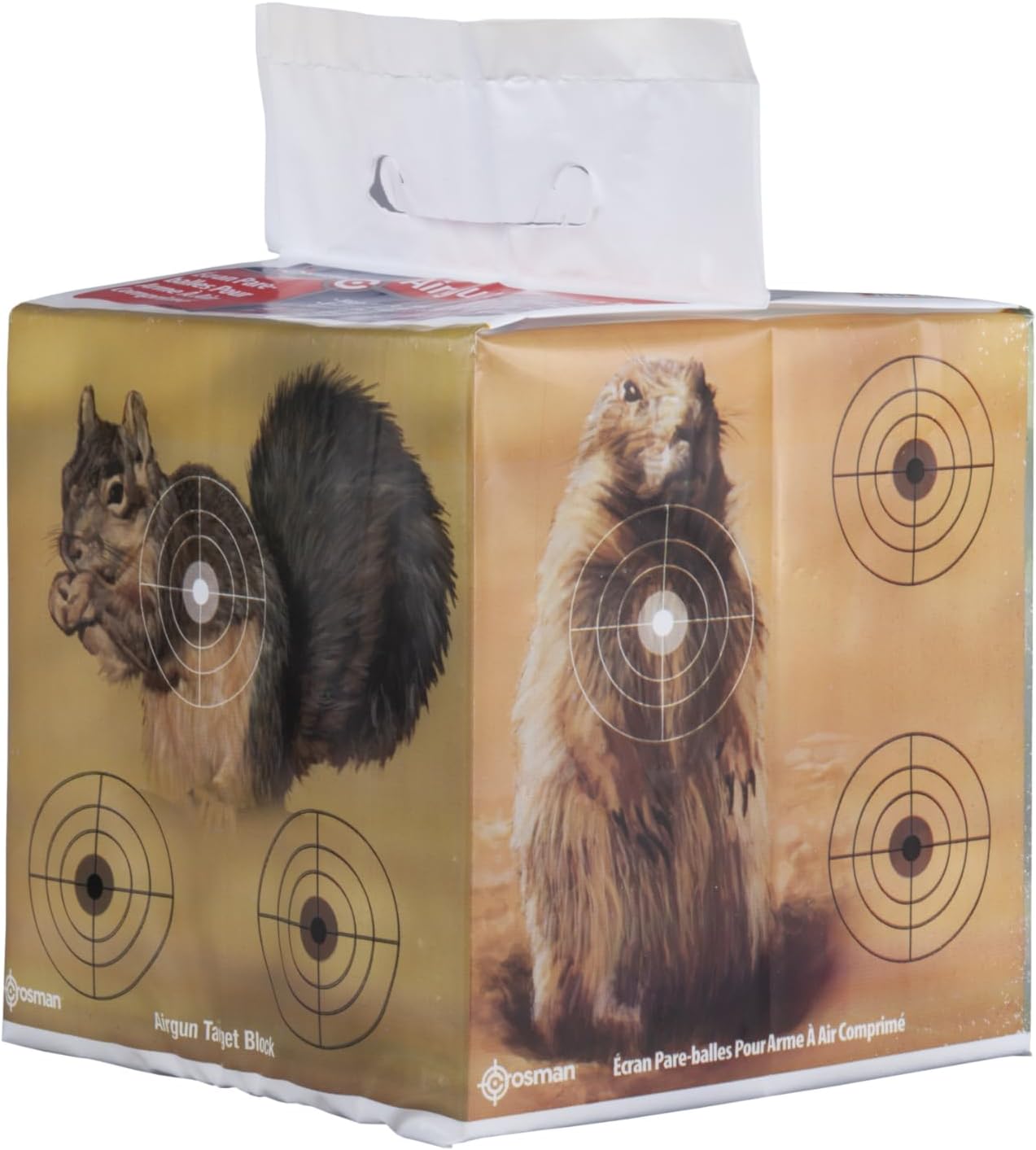 Crosman CSLT Metal Spinning Target - Durable Design for Outdoor Shooting | Black Finish