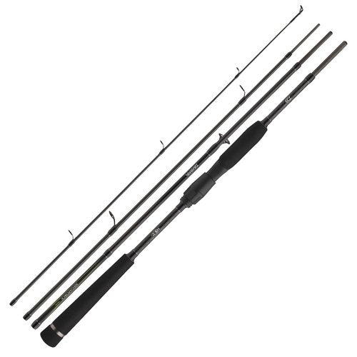DAIWA Megaforce Travel, 7.38 ft, 0.25-0.88 oz, 4 Parts, Spinning Fishing Rod