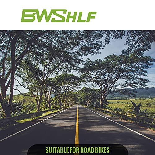 BWSHLF 700x25-32/18-25/35-45 Road Bike Inner Tube with 60mm Presta Valve – 2 Pack