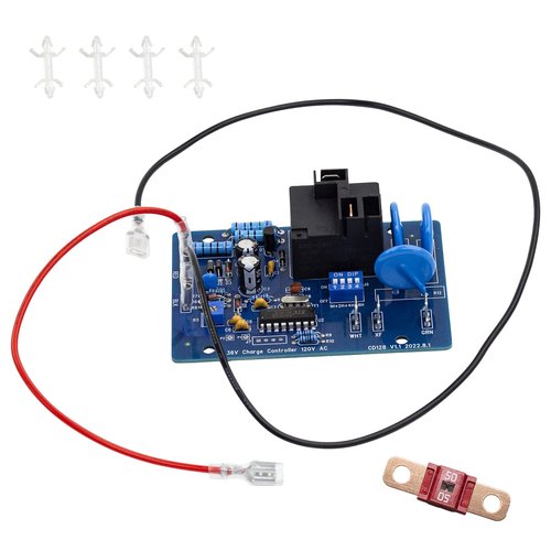 EZGO Powerwise Charger Board Replacement 36V for EZGO Powerwise Chargers 1994-Up - 28667G01 28566G01 28566-G01 28566-G03 28126-G01 28667-G01 28126GO3 (Blue)