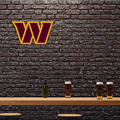 Washington Commanders Football Pennant - 18x18 Inch Felt Wall Decor