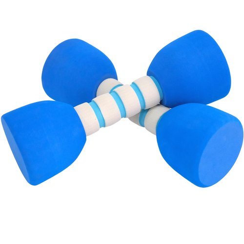 Kids Weight Set - A Pair of 2 Dumbbells for Toddler Childrens Exercise - Foam Dumbbell 1.5lbs Weights Workout Equipment (Blue)