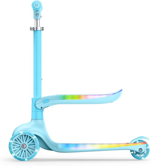 Jetson Scooters - Jupiter Mini 3-Wheel Kick Scooter | Foldable, Lightweight, Blue Design