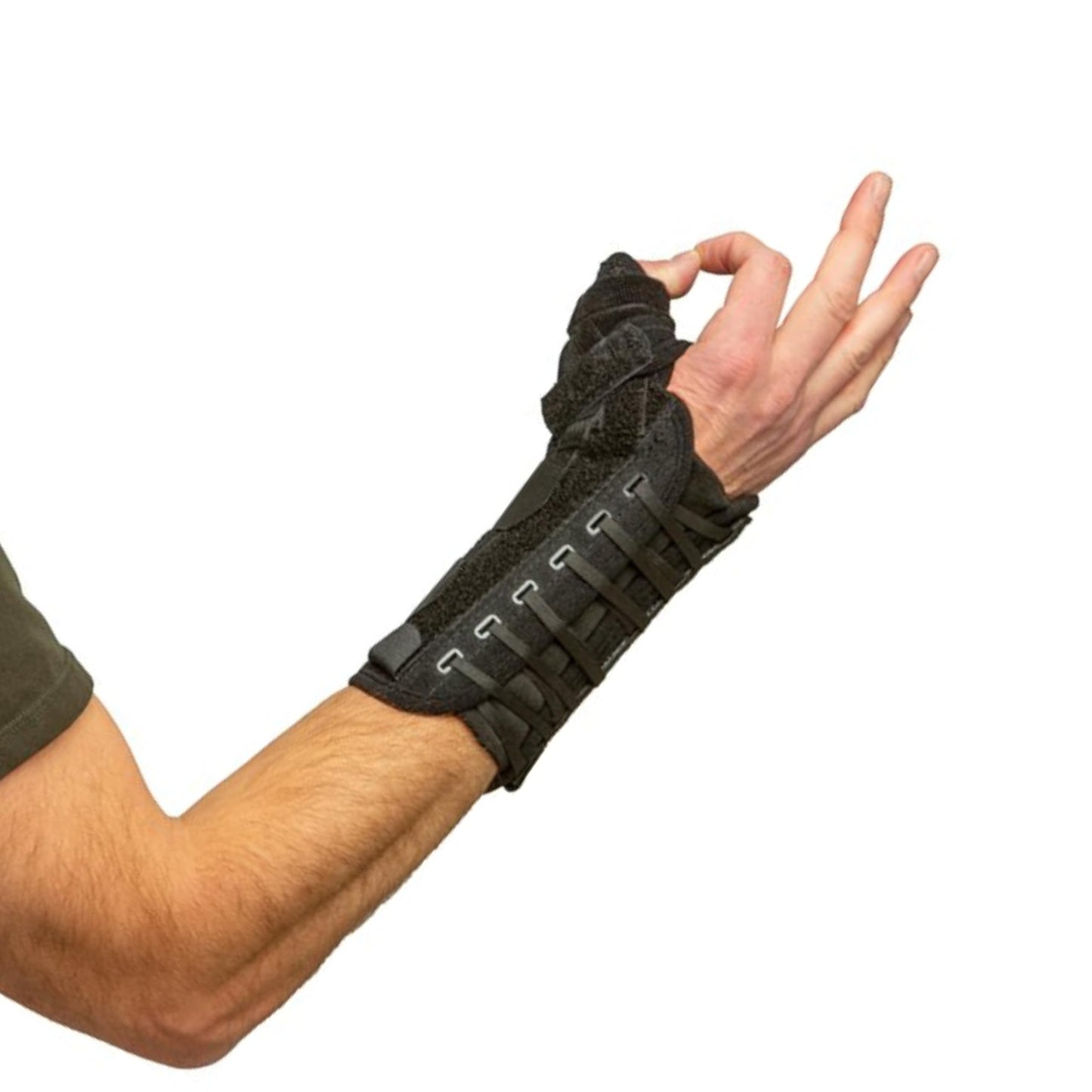 Hely & Weber Titan Thumb Orthosis, Customizable Support, Black, Right Hand