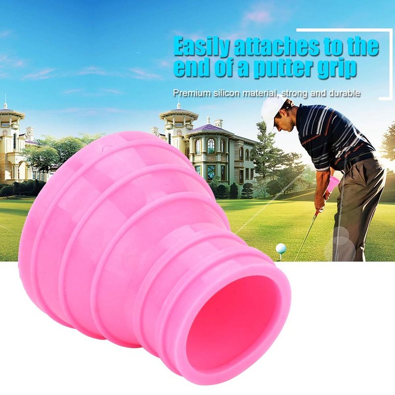 plplaaoo Golf Ball Pick Up Claw Grabber Retriever Premium Silicon Pink Golf Training Accessory for Golfers Lightweight Compact Size 4.8cm Pink