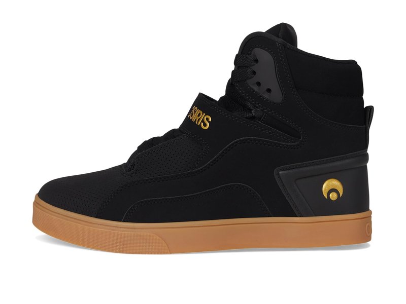 Osiris Men's Rize Ultra Black/Gold/Gum 7 Medium