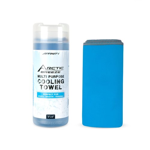 AFFINITY Arctic Breeze Cooling Towel, Magenta Pink