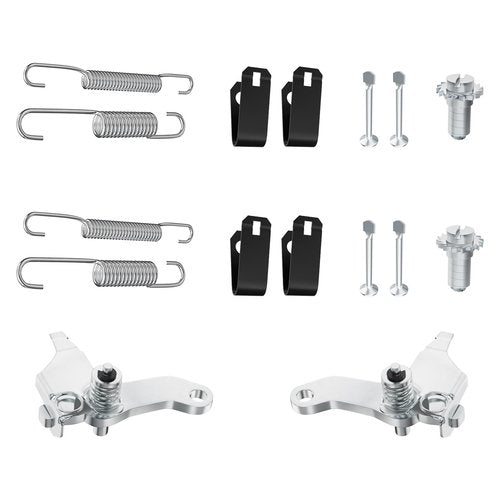 CLUBRALLY Golf Cart Brake Shoes Spring Repair Kit, Club Car Brake Kit for Club Car DS 1995-Up & Precedent 2004-Up Golf Cart, OEM#101816301, 101815501/101815501, 101816501/101816502