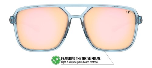 Tifosi Optics Salto Sunglasses (Blue Horizon (Pink Mirror))