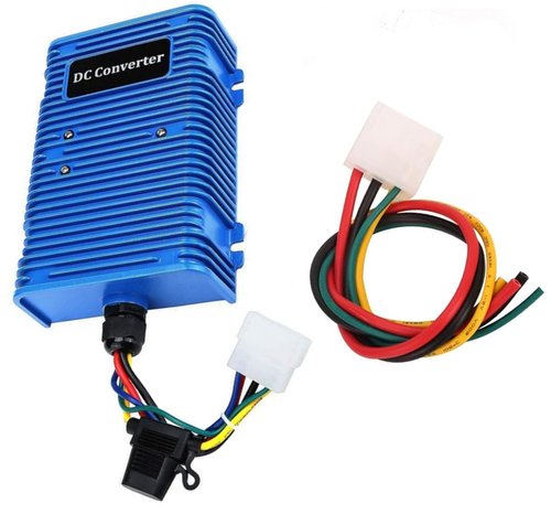 Golf Cart Voltage Reducer DC Converter 36V or 48V to 12V / 30 Amp 360 Watts with Dual Power Source