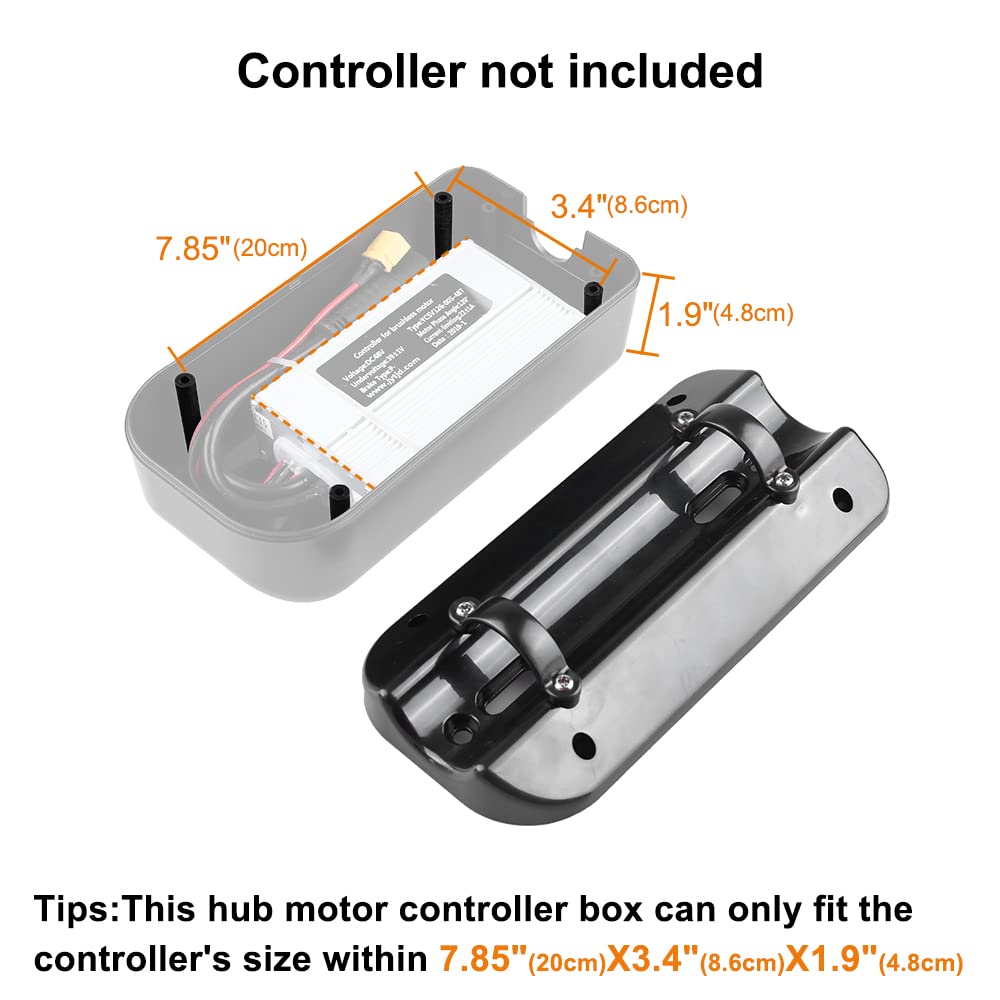 Greenergia Extra Large Controller Case for Electric Bike Controller Box Electric Scooter Controller Case Electric Bicycle Conversion Part Electric Motor Controller Box (Large Size:9.84"×4.25"×2.9")