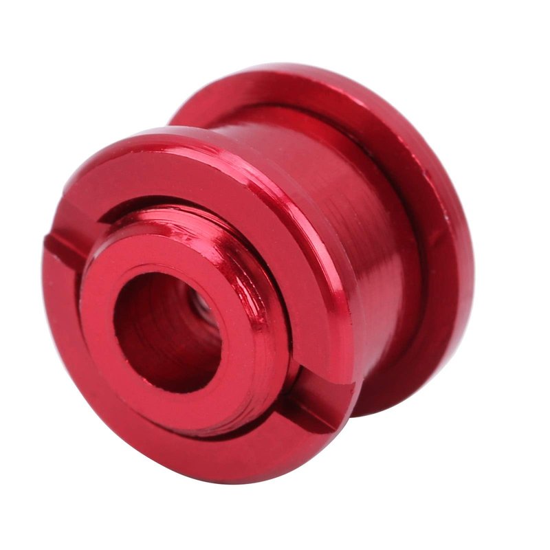 Pwshymi 10PCS Chainring Bolts CNC Crankset Chain Ring Single Speed Chainring Bolts Red Chainring Bolts Bicicletas y piezas de repuesto