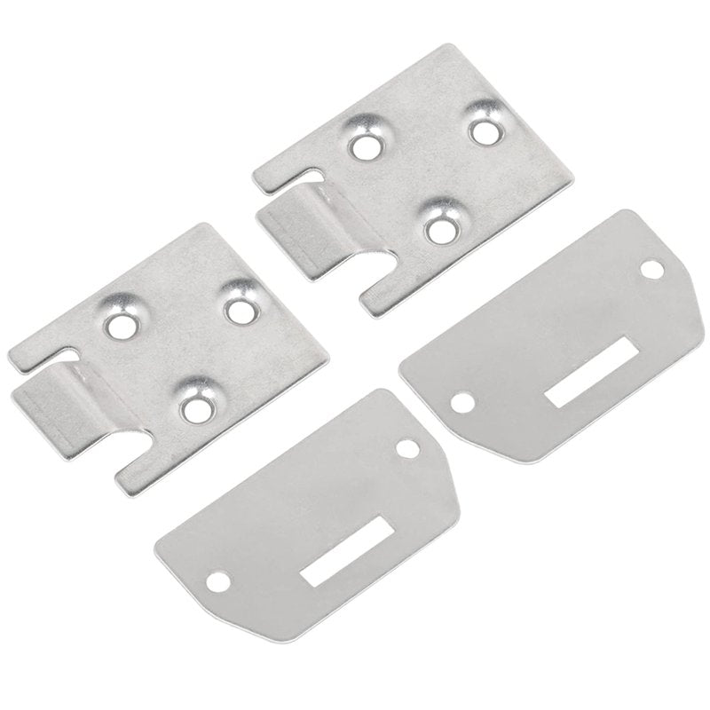 waltyotur 2 Set Golf Cart Seat Bottom Hinge and Plate 71610-G01 71609-G01 Replacement for EZGO Medalist TXT Models 1995-Up