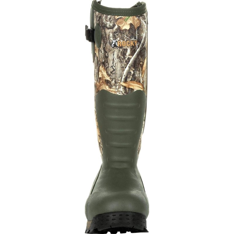 ROCKY Sport Pro Women's 1200G Insulated Rubber Outdoor Boot, Realtree Edge, Size 7(M)