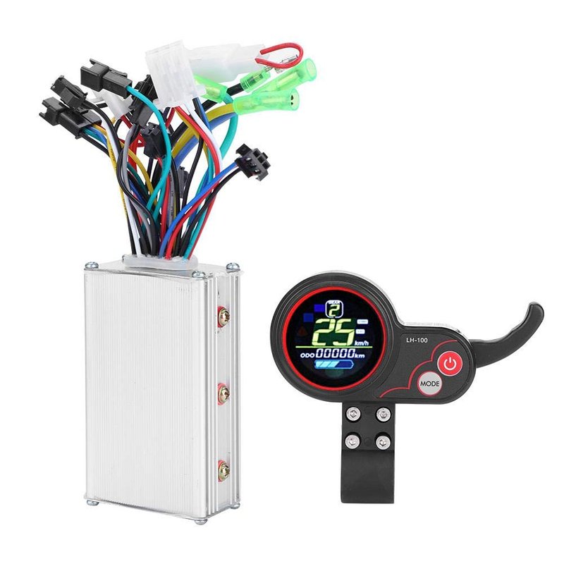 VGEBY1 E-Bike Controller, Electric Scooter Controller with LCD Display Control Panel and Shift Switch Accessory for Electric Bike Scooter (60V)