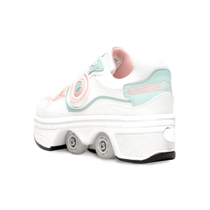 Pairduck Roller Skates for Women - Retractable Roller Shoes 2-in-1 for Indoor & Outdoor Skating with Adjustable Wheels