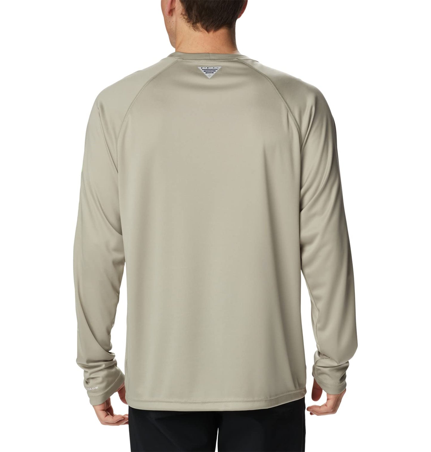 Columbia Men's Terminal Tackle Long Sleeve Shirt, Safari/Key West Logo, 6X Big