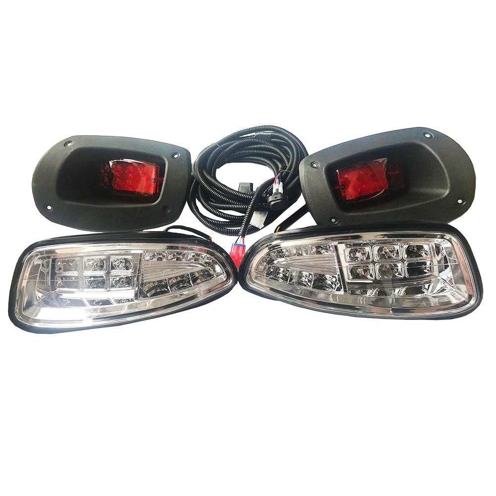 Dr.Acces Golf Cart LED Light Kit for EZGO RXV Golf Car Gas & Electric RXV Light Kit Yearly 2008-2015