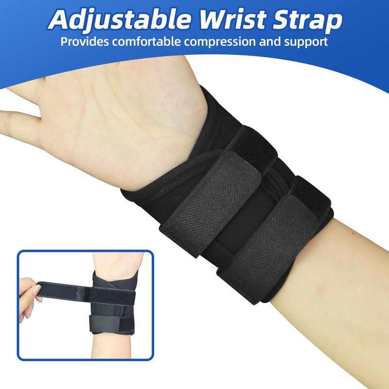 yuecan Wrist Brace for Beginners,Wrist Trainer for Golf Swing Practice Wrists Fixation Band Corrects,Adjustable Golf Wrist Training Aid with Splint for Left/Right Hand