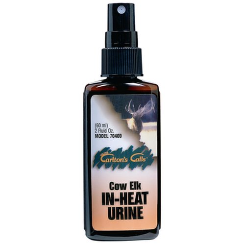 Hunters Specialties Cow Elk Estrus Urine 2 OZ Atomizer Spray Bottle Powerful Natural Cover Deer Lure Attractant for Hunting