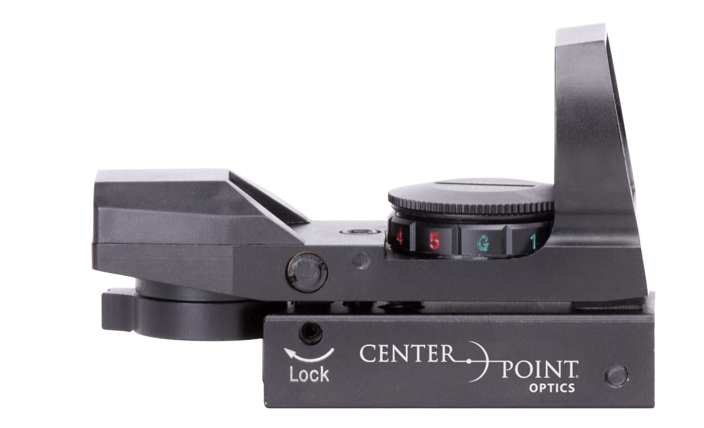 CenterPoint Optics 70301 Red/Green 32mm Open Reflex Sight With 4 Reticles 32mm For Picatinny Mount, one size