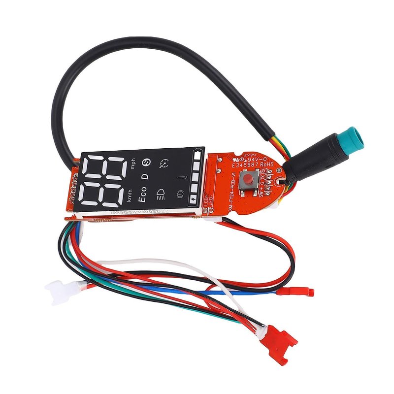 lvifloae Electric Scooter Dashboard PCB Bluetooth Circuit Board Data Display Replacement for Outdoor Riding LENZOD Controller