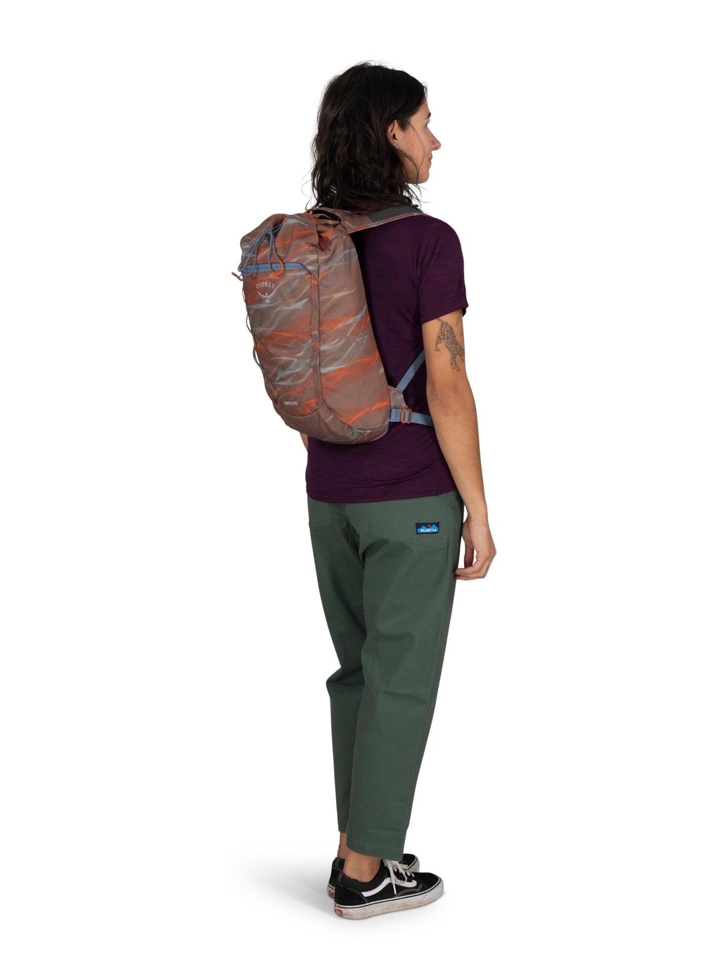 Osprey Daylite Cinch Backpack, Tumbleweed Yellow/Tunnel Vision