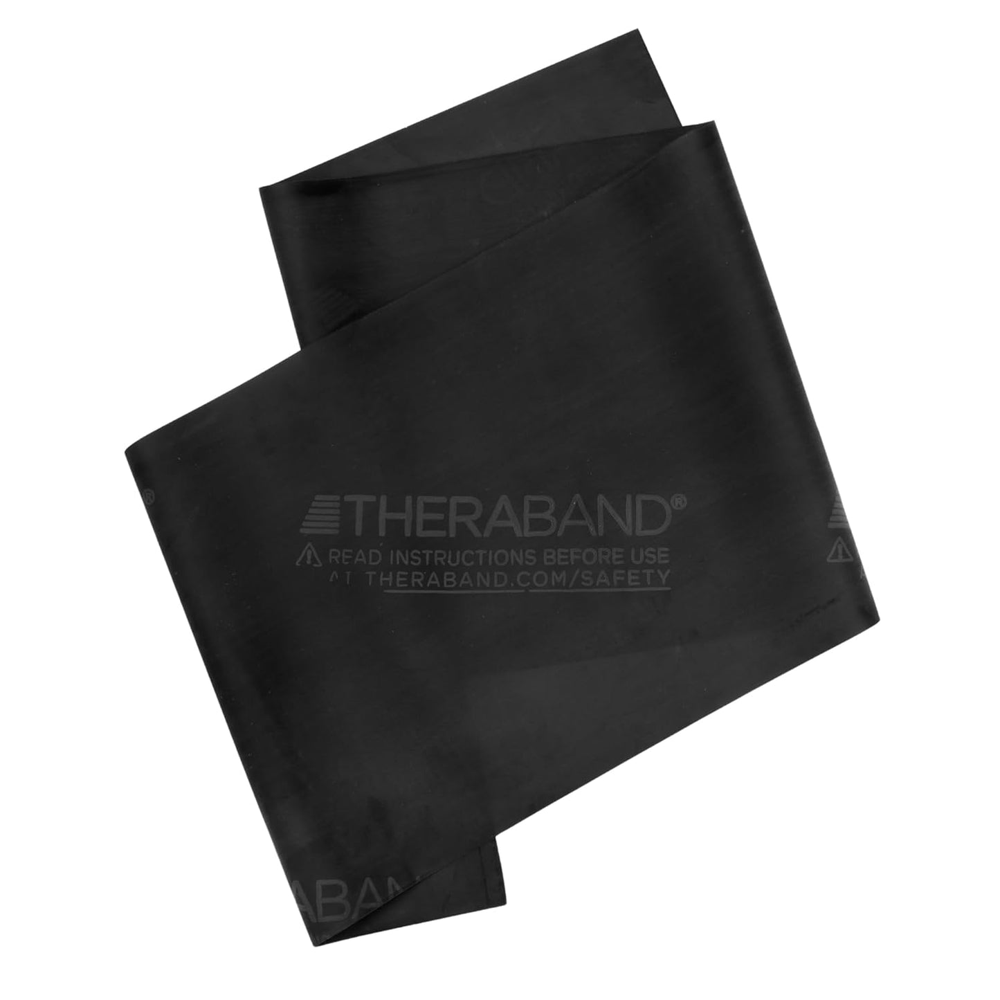 TheraBand Professional Resistance Bands - 6 Ft Heavy Elastic Band for Physical Therapy & Workouts - Black