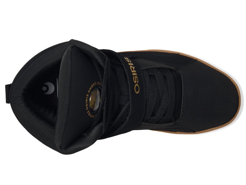 Osiris Men's Rize Ultra Black/Gold/Gum 7 Medium