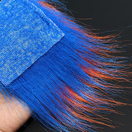 Tigofly Synthetic Fur for Fly Tying - 10 Colors, 3.15 x 3.15 inch Craft Fur
