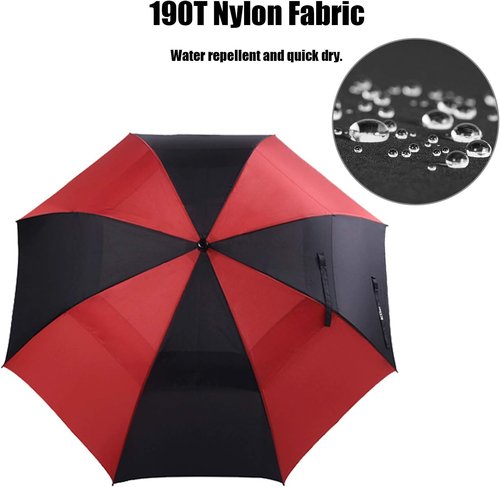 ACEIken Golf Umbrella - Large 58/62/68 Inch Automatic Open - Windproof & Waterproof Double Canopy