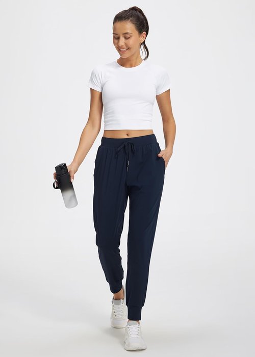 Libin Women's Jogger Pants - Athletic Running Sweatpants with Pockets | Tapered Fit for All Sizes