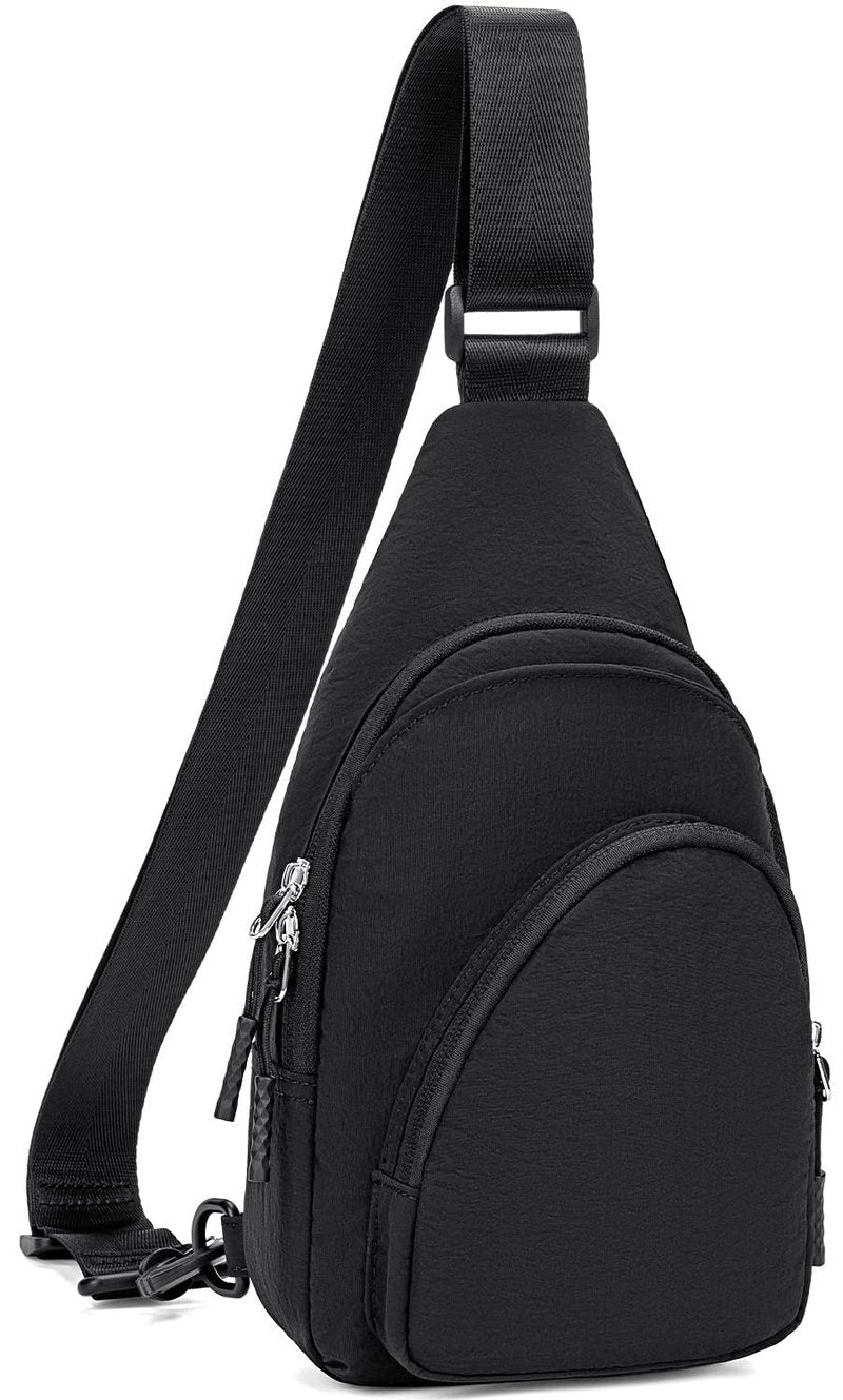 Peacocktion Small Sling Bag for Women Nylon Lightweight Crossbody Sling for Travel Casual Daily