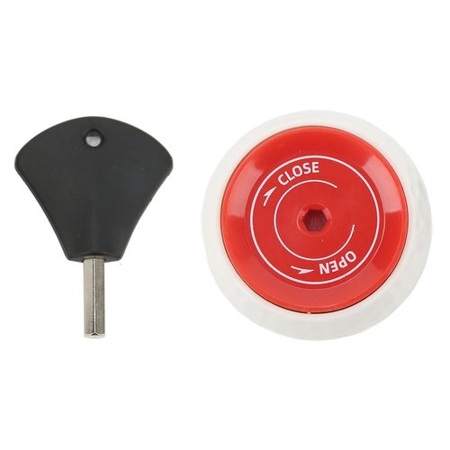 Jopwkuin Practice Putting Ball, Adjustable Weight Putting Practice Trainer Ball Wheel with Instant Feedback, Like 6 Gravity Rings Plastic for Experts