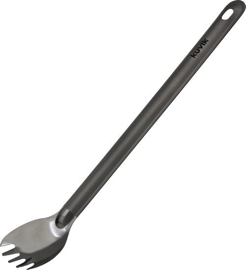 Kuvik Titanium Spork 2-Pack - Ultralight and Compact for Camping and Hiking