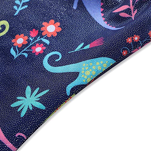 Girls' Gymnastics Leotard - Unicorn, Mermaid & Rainbow Designs