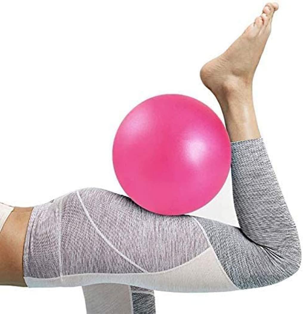 Skiennix Small Exercise Ball - Anti-Burst Non-Slip Stability 9 Inch for Yoga & Pilates Fitness