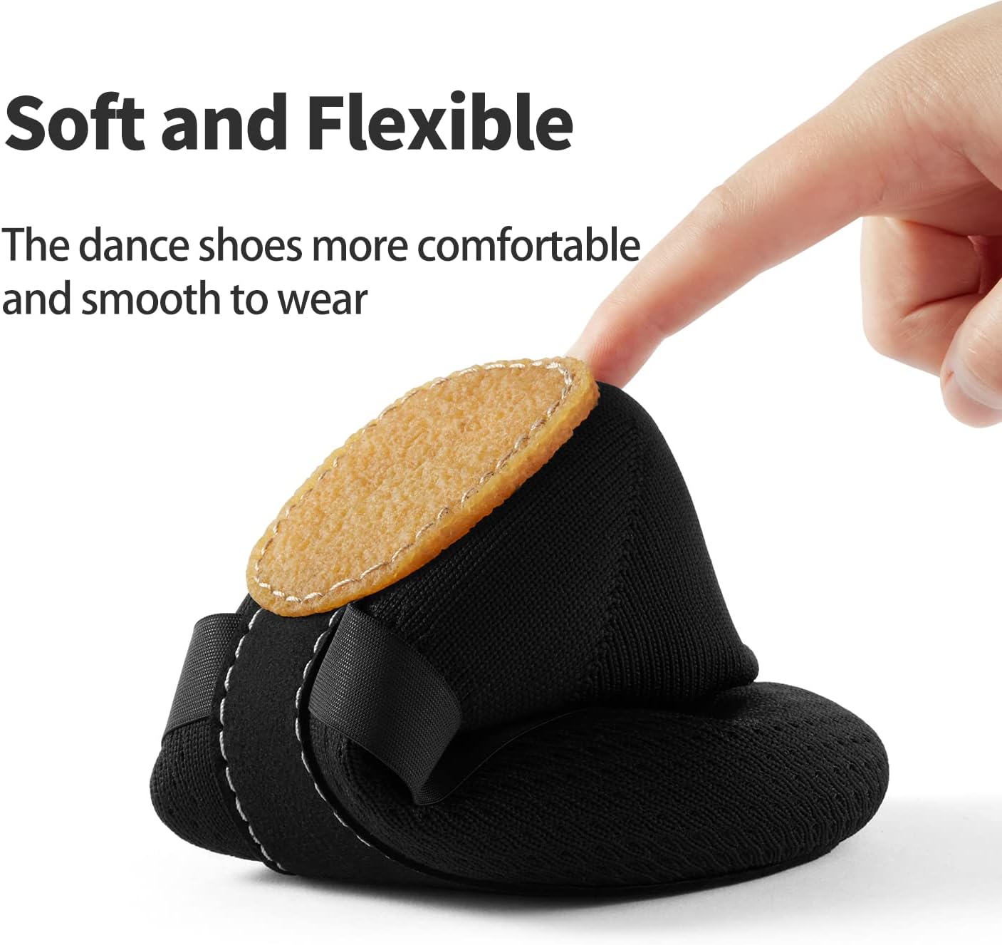 SANGEESON Jazz Shoes - Slip-On Dance Footwear for Men & Women | Comfortable & Stylish