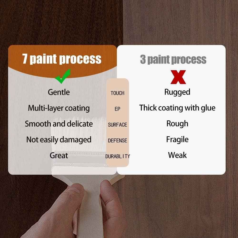 Adhesive Wood Double Toilet Paper Holder with Shelf Storage, Wall Mount Wooden Toilet Paper Roll Holder and Wipes Holder with Phone Shelf, 304 Stainless Steel & Wood, Double Roll Matte Black