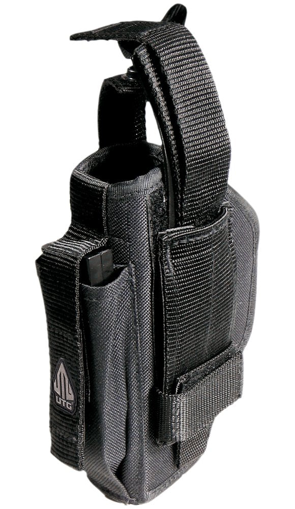UTG LE Grade Ambidextrous Belt Holster, Black, Barrel Length: 6"