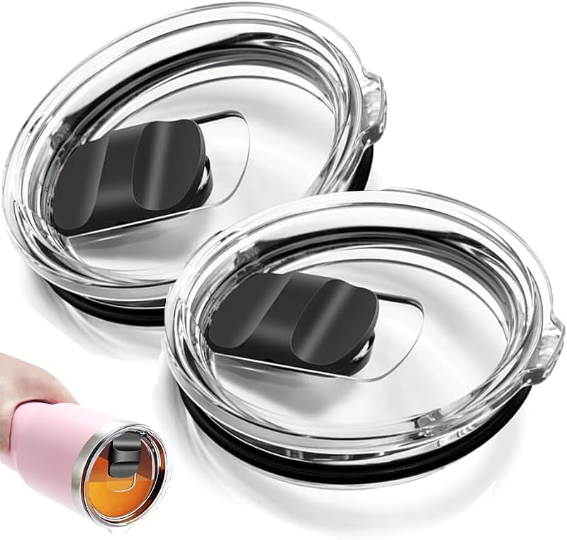 20oz Replacement Tumbler Lid - Magnetic Slider, 2-Pack