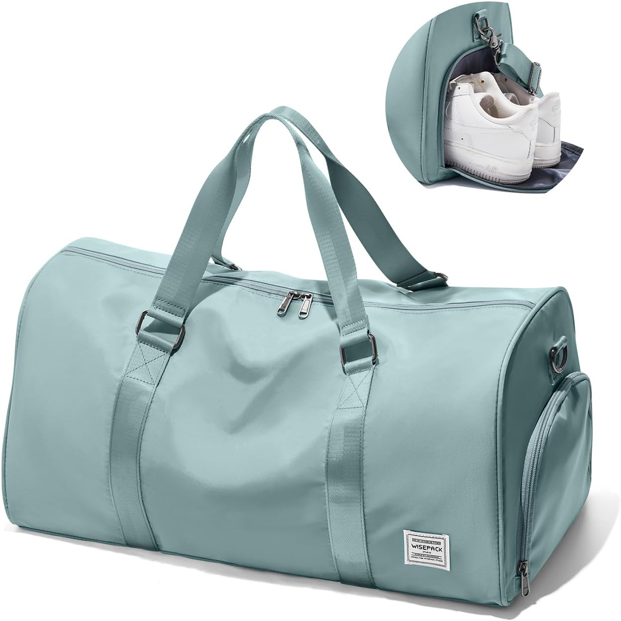 Skiennix Women's Gym Bag - Stylish Travel Duffel Tote for Weekend Getaways | Spacious & Durable