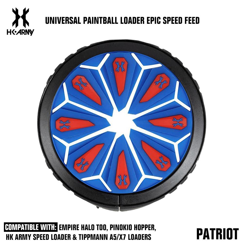 HK Army Universal Epic Speed Feed Paintball Loader Hopper Accessory - Patriot