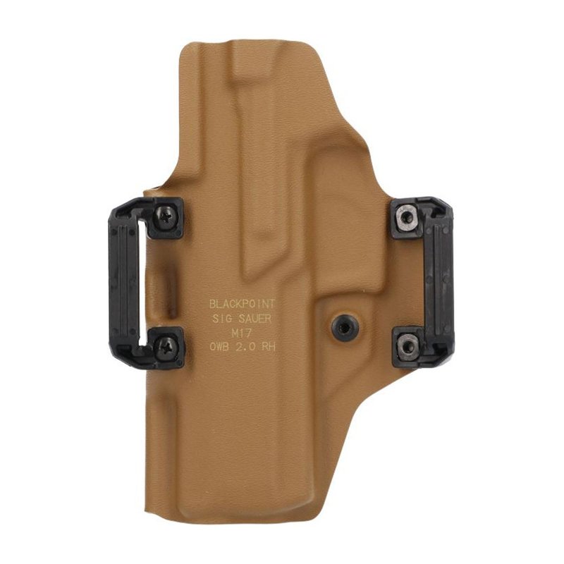 Sig Sauer P320-M17 Adjustable OWB BlackPoint Durable Lightweight Tactical Right-Handed Concealed Carry Holster