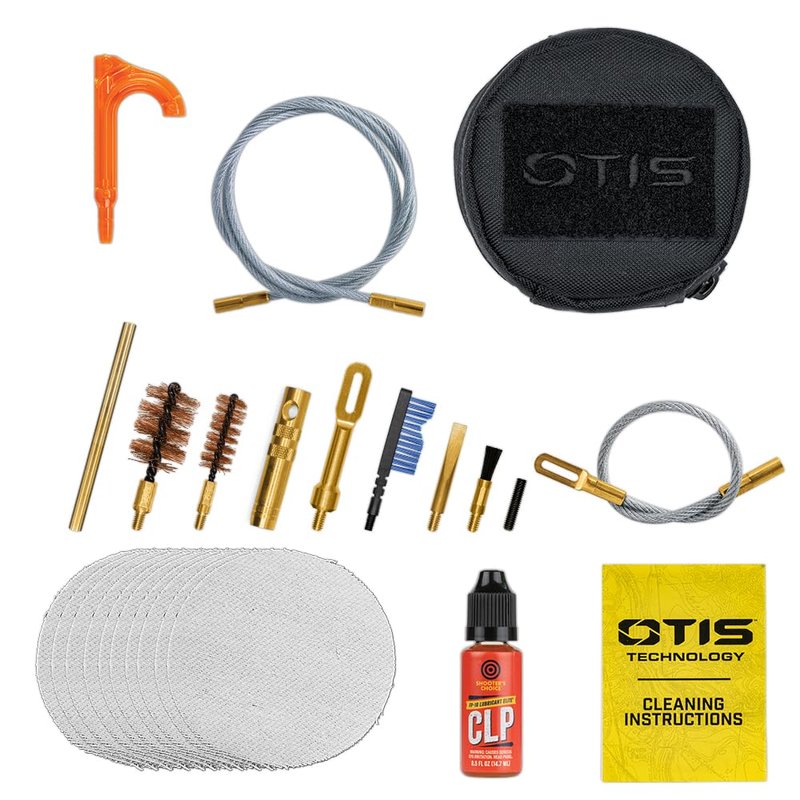 Otis .50 Caliber Rifle Cleaning Kit, Compact Portable Design, Includes Cleaning Rods, Brushes, Patches (FG-250)