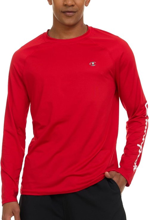 Champion Rash Guard - Long Sleeve Men's Swim Shirt for Fishing & Hiking | UPF 50+ Sun Protection, Quick Dry