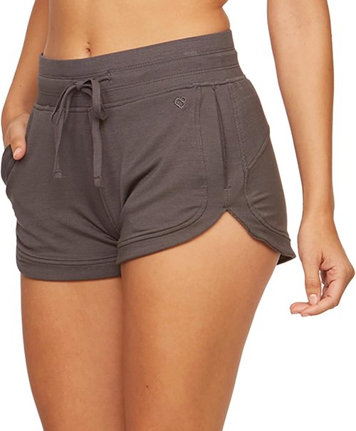 Colosseum Women's Active Dolphin Lounge Shorts - Four-Way Stretch Micro Terry with Pockets