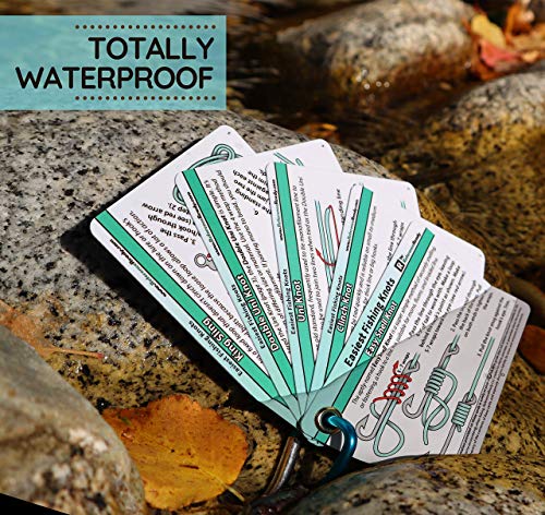 ReferenceReady Easiest Fishing Knots Pocket Guide for Beginners